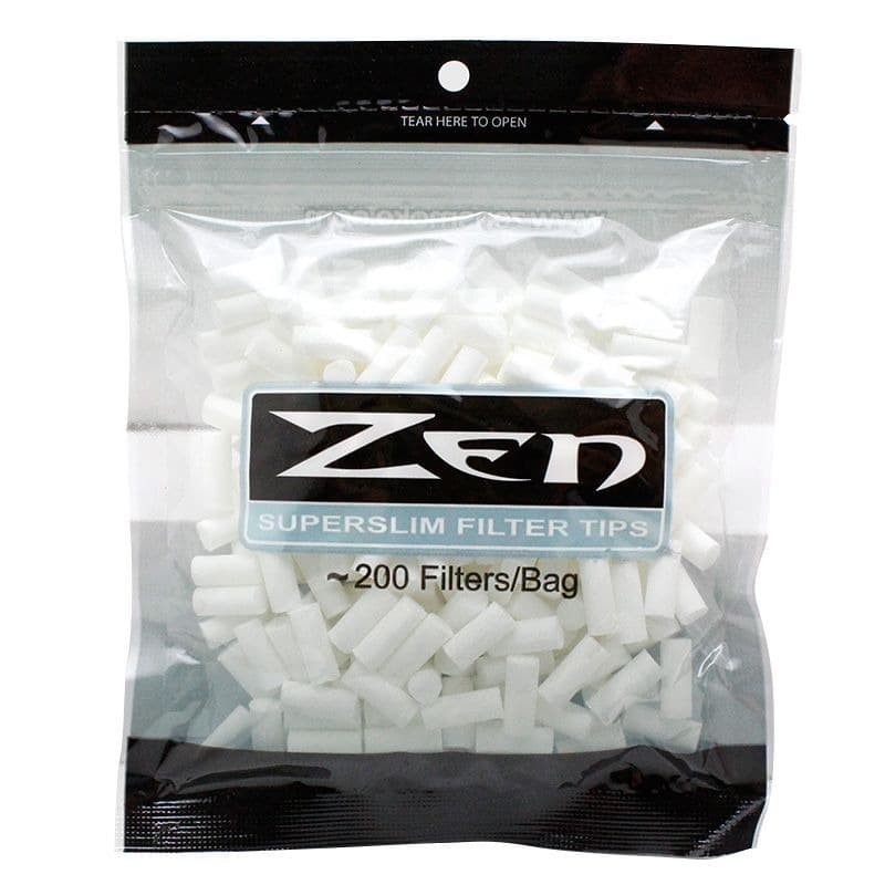 Zen Superslim Filter Tips (200ct)