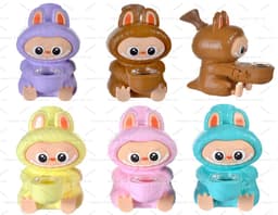 SWP92 - 4.5" Silicone Bunny Water Pipe