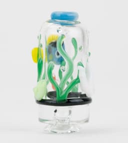 Empire Glassworks Puffco Pivot Glass Mouthpiece - Under the Sea