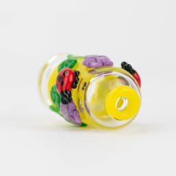 Empire Glassworks Puffco Pivot Glass Mouthpiece - Sunshine Garden