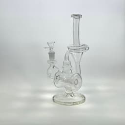 F51-10" Clear Inline Recycler Rig