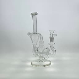F51-10" Clear Inline Recycler Rig