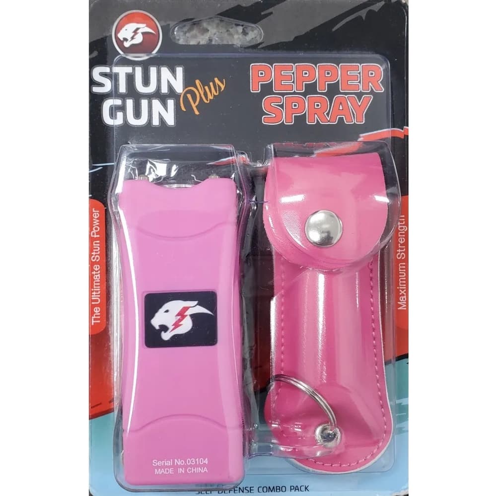 STUN GUN WITH PEPPER SPRAY CH-13 PK