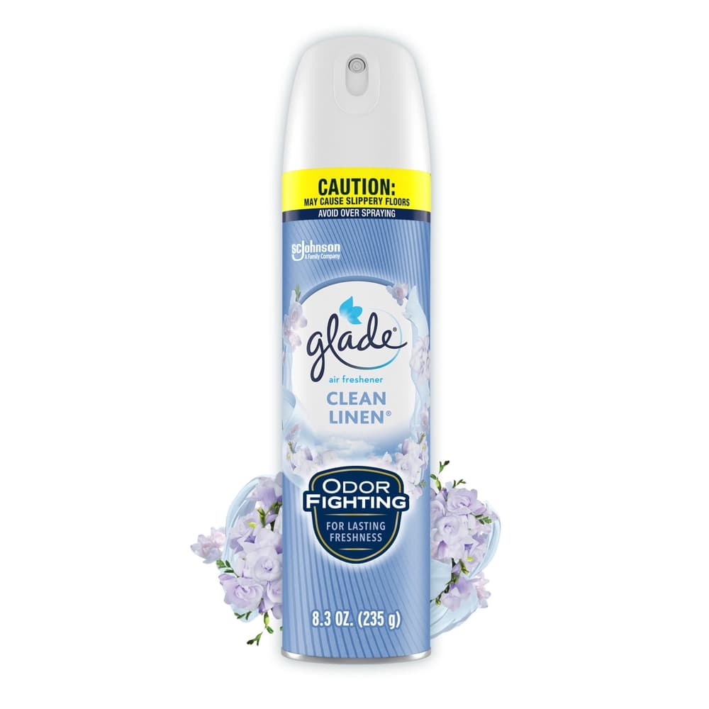 Glade Air Freshner Spray 8.3oz Clean Linen