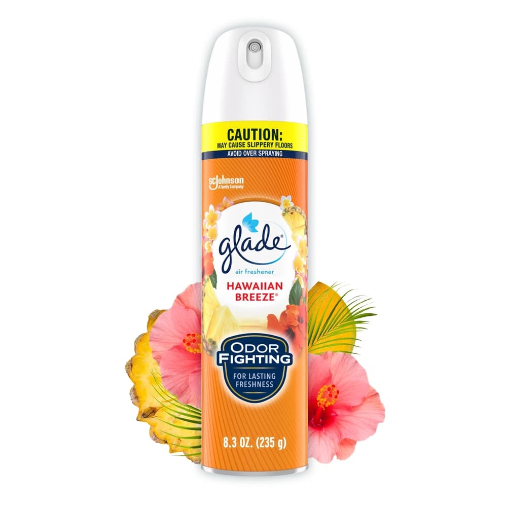 Glade Air Freshner Spray 8.3oz Hawaiian Breeze
