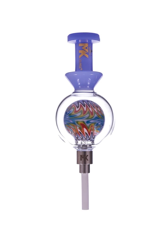MKNC10- MK100 8" Wigwag Sphere Nectar Collector With 14MM Cermaic Tip alternate view