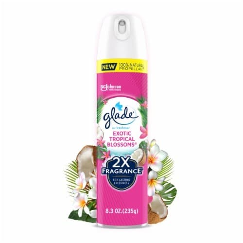 Glade Air Freshner Spray 8.3oz Tropical Blossoms