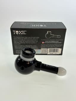 TXH30 - 4.5" Toxic Nebula Hand Pipe with Built in Screen