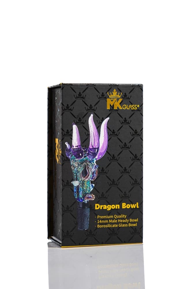 MKBL21- MK100 14MM Dragon Head Bowl alternate view