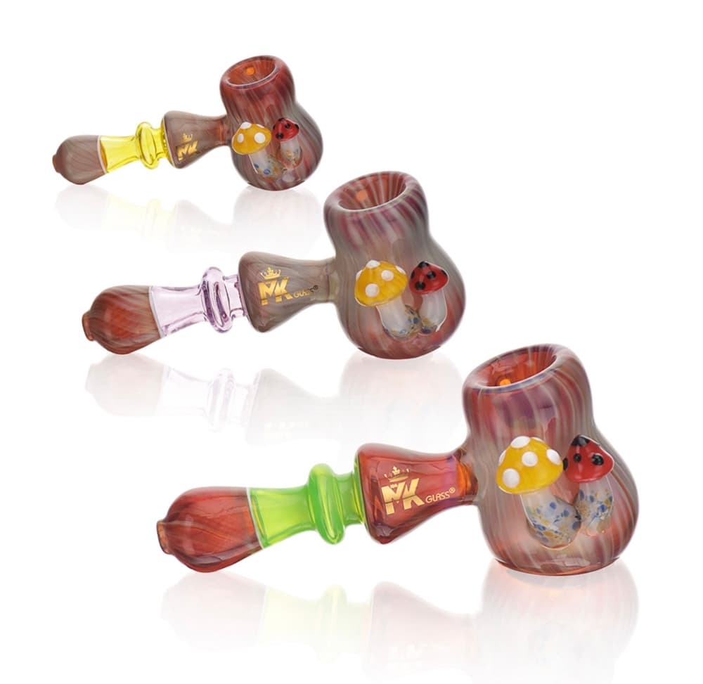 MKH22- MK100 Premium Shroomz Hand Pipe alternate view