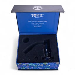 TXQB11 - Toxic 14MM 45° Round Belly Fully Welded Terp Slurper Set