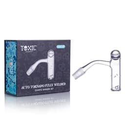 TXQB13 - Toxic 14MM 45° Auto Tornado Fully Welded Quartz Banger Set