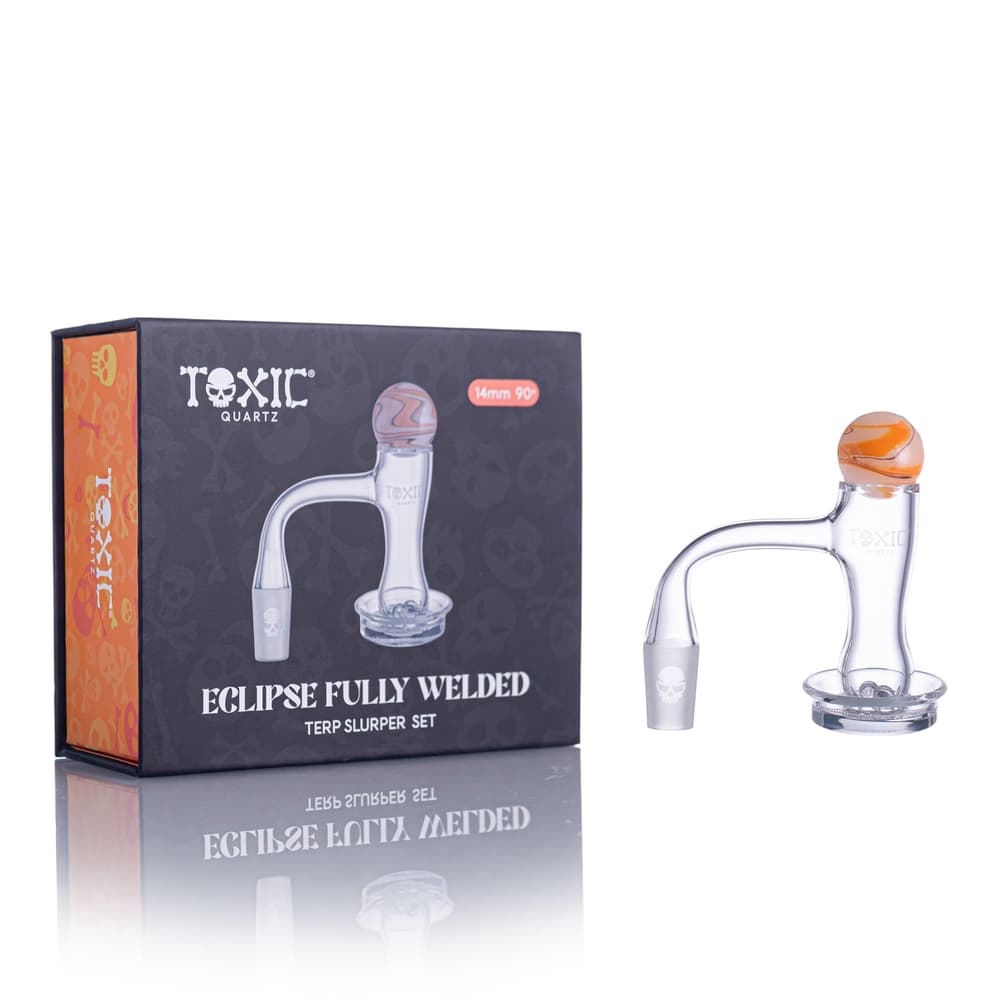 TXQB17 - Toxic 14MM 90° Eclipse Fully Welded Terp Slurper Set alternate view
