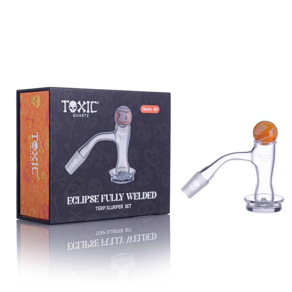 TXQB20 - Toxic 14MM 45° Eclipse Fully Welded Terp Slurper Set alternate view