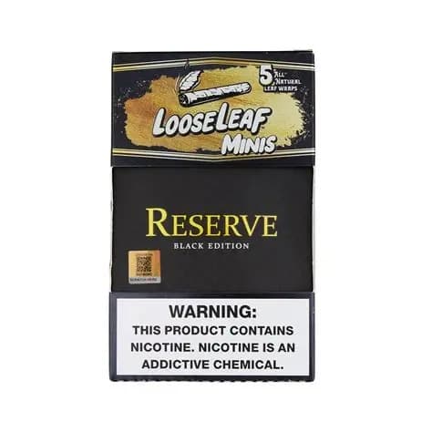 Looseleaf Reserve Minis 5 Leaf Wraps (40ct)