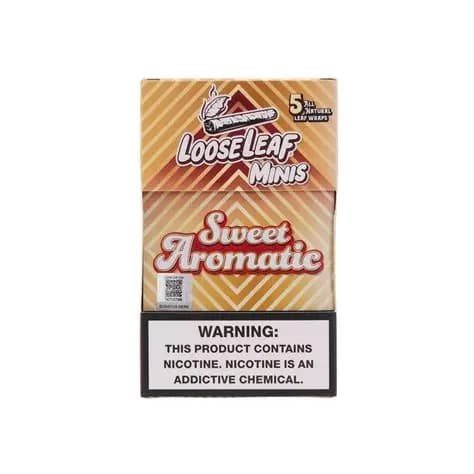 Looseleaf Sweet Aromatic Minis 5 Leaf Wraps (40ct)