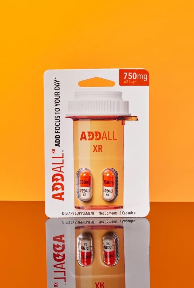 Addall XR Brain Boost Supplement 750 mg (12-Pack)