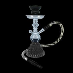 10" Sparta 1 hose Premium Hookah (US4018)