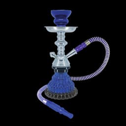 10" Sparta 1 hose Premium Hookah (US4018)