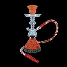 10" Sparta 1 hose Premium Hookah (US4018)