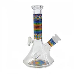 F66 - 7" Diamond Shaped Glass Beaker
