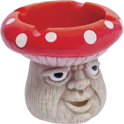 Mushroom Forest Light-Up LED Polystone Ashtray (4CT) (LT417)