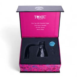 TXQB21 - Toxic 14MM 90° Radiant Set Fully Welded Terp Slurper Set