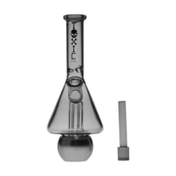 TXNC101- 6" Toxic Beaker Nectar Collector W/ Ceramic Screw Tip