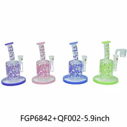 G56 - 6" Honeycomb Design Water Pipe