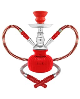 9" Petite 2 Hose Premium Hookah (US4012)
