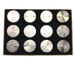 40MM 4 Parts SS Grinders (Pack of 12) (Unit Cost $3.99)
