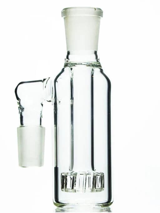 AS9- 4'' 90° 14MM Clear Ash Catcher