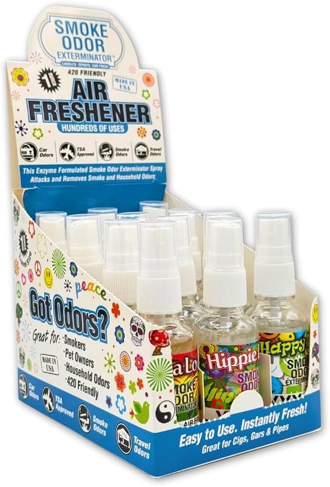 Smoke Odor Eliminator XXX 1oz Air Freshner Display (12CT)