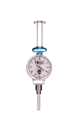 TXNC56 - Toxic 420 Clock Nectar Collector with 14MM Ceramic Tip
