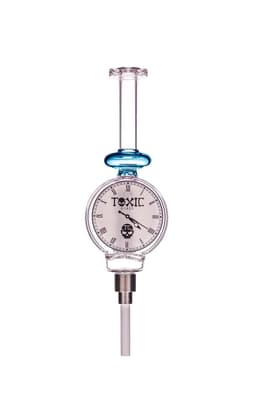TXNC56 - Toxic 420 Clock Nectar Collector with 14MM Ceramic Tip
