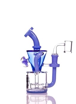 TX25 -  Toxic Cone Flower Pendant Recycler