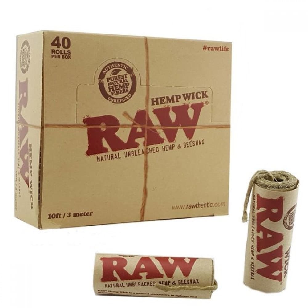 RAW Hemp Wick 10ft / 3 Meter