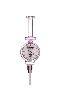 TXNC56 - Toxic 420 Clock Nectar Collector with 14MM Ceramic Tip
