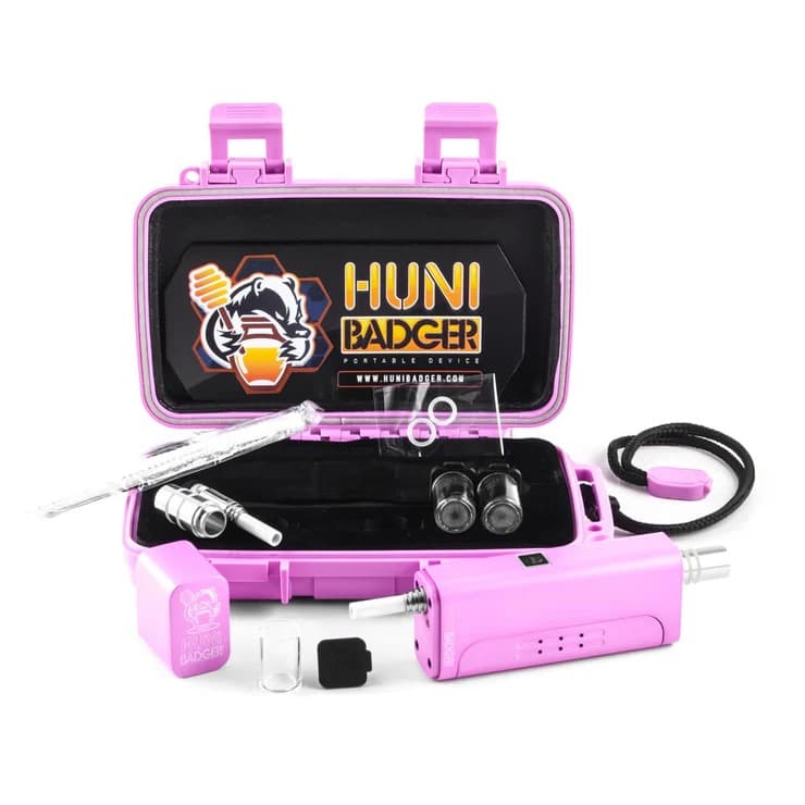 HUNI BADGER PORTABLE DEVICE (PINK)