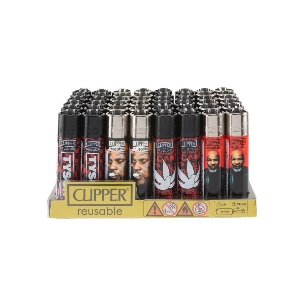 Clipper Lighter Mike Tyson Smoking (48ct)