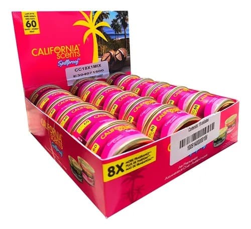 California Scents Air Freshener Cans (18CT Display) (Coronado Cherry)