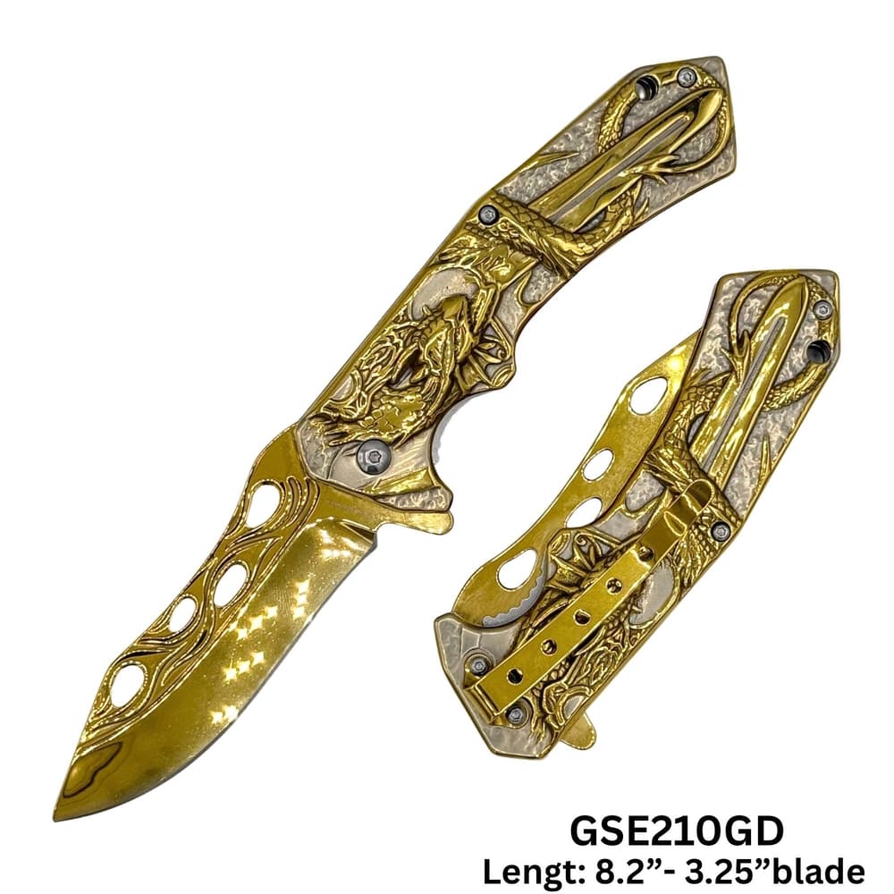 GSE210GD Super Heavy Knife Stainless Steel Blade