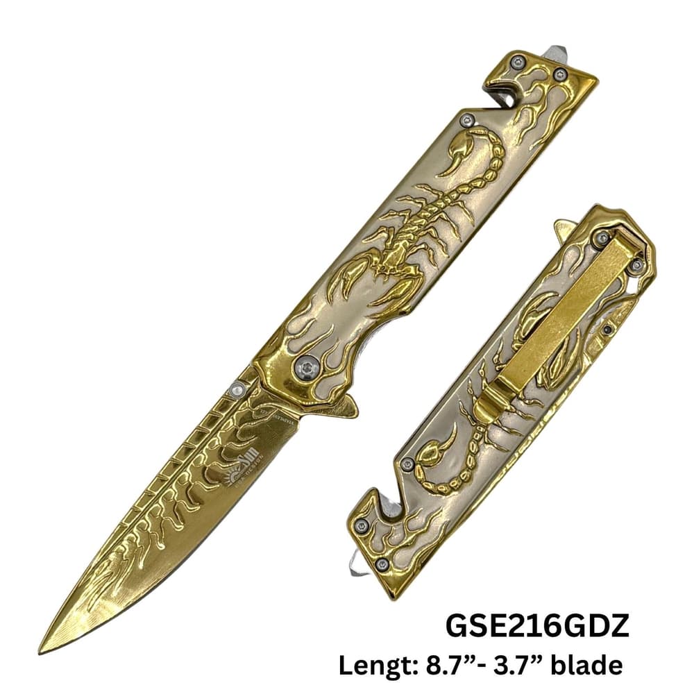 GSE216GDZ Super Heavy Knife Stainless Steel Blade