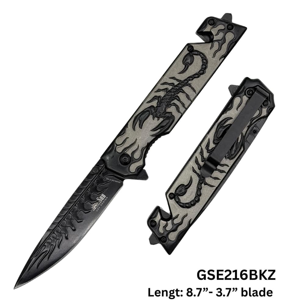 GSE216BKZ Super Heavy Knife Stainless Steel Blade