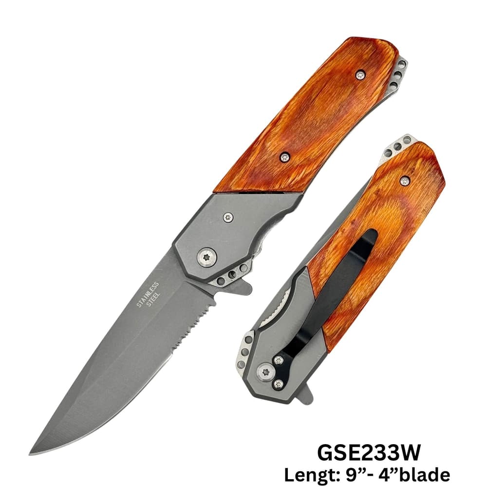 GSE233W Super Heavy Knife Stainless Steel Blade