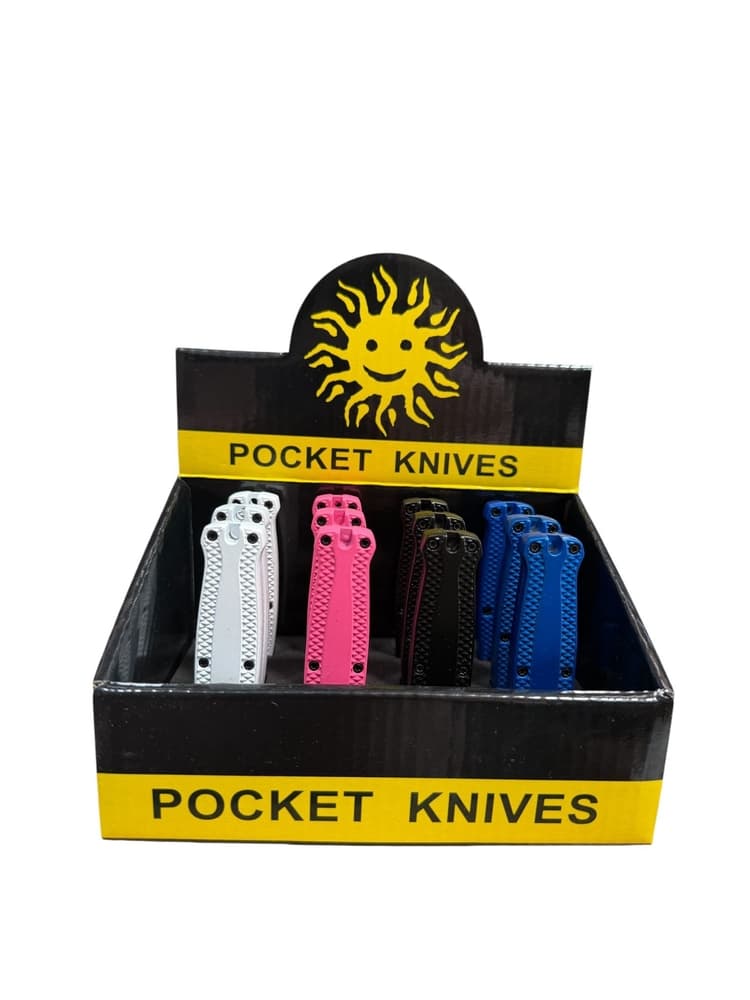 GA058MX OTF Mini Knives in Display (12ct) (Unit Cost $5.99) alternate view