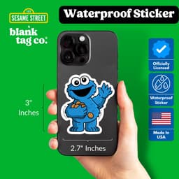 The Cookie Monster Sticker (SesameStreet-002) Sticker#3