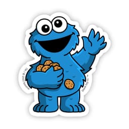 The Cookie Monster Sticker (SesameStreet-002) Sticker#3