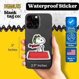 The Flying Ace Sticker (Peanuts-005) Sticker#5