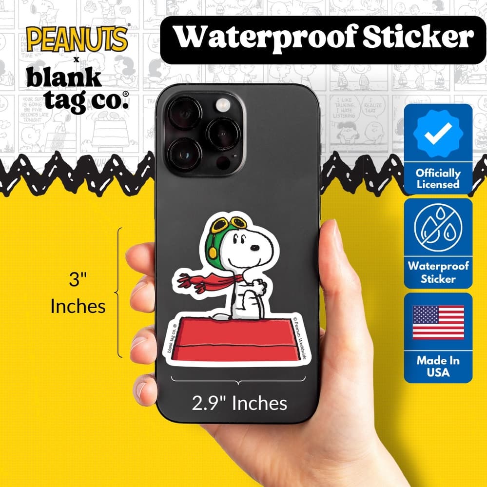 The Flying Ace Sticker (Peanuts-005) Sticker#5
